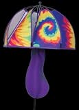 Magic Mushroom Tie Dye Outdoor Lawn Spinner