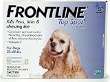 Frontline TOP SPOT for dogs 23-44 lbs 6 month supply