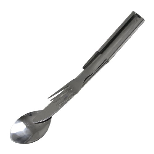 10T BW Cutlery Couverts de table d'extérieur en inox Argent