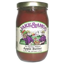 Apple Butter NO Added Sugar 3 jars: Jake and Amos by Jake & Amos