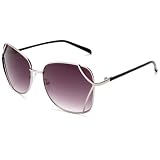 Fantas-Eyes Womens Scandal Oversized Sunglasse