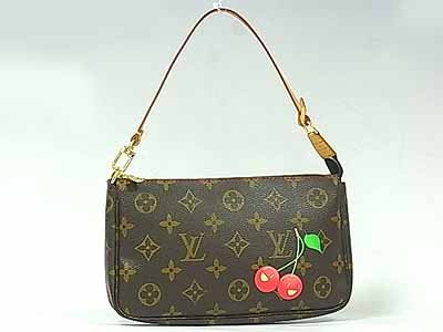 (ルイヴィトン)LOUIS VUITTON モノグラムチェリー アクセサリーポーチ[ポシェット アクセソワール] M95008 並行輸入品