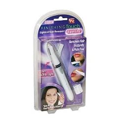 Finishing Touch Lumina Lighted Hair Remover with Pivoting Head by Ontel