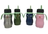 Eco Vessel Insulated Kids Stainless Steel Sippy Bottle / Cup with handle (8 Ounces)