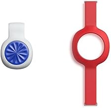 Jawbone UP Move Blue Activity Tracker with Red Slim Strap Bundle