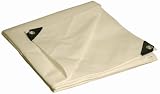 Dry Top 8X10WHITE Heavy Duty 10 Mil Industrial Polyethylene White Tarp 8' x 10' (308105)