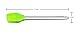 SugarNut Durable Silicone Basting & Pastry Brush, 10” | Stainless Steel Handle | Won’t Shed, Easy to Clean