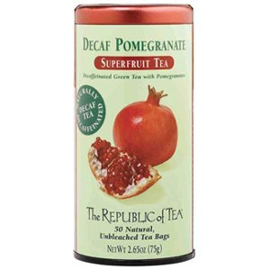 Childrens Toyshop  Gourmet Food : Republic of Tea Pomegranate Decaf Green Tea