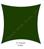 12 Square Midnight Green Color Premium Quality Heavy Duty Australian Made Shade Sail 31iyMSmy8aL. SL160 12 Square Midnight Green Color Premium Quality Heavy Duty Australian Made Shade Sail