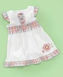 Greendog Baby Girl Plaid-Trim Babydoll Dress