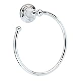 Liberty Hardware 75046 Delta Victorian - Delta 7.93 Inch Towel Holder - Polished Chrome