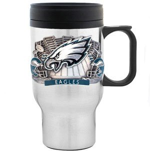 Philadelphia Eagles NFL Travel Mug (Quantity of 1)