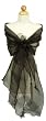 Soft and Airy Organza Pull Through Shawl in Pink