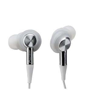 31iySynujyL. SL500 AA300  Pioneer SE CLX50 JH Deep Bass Noise Isolating Earbud Headphones (White)   $45
