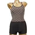 Tankini swimsuit Swimwear for women Boyleg short Coffee Cream