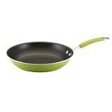 Rachel Ray 12-Inch Porcelain-Enamel Open Skillet, Green