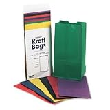 Pacon Rainbow Bags, 6 x 3 5/8 x 11, Pack Of 28