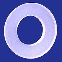 Nylon 6.6 Plain Washers, Colour : Natural, Thread Size : M5 [per Pk/50]