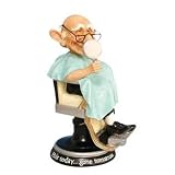 Coots Hair Today Gone Tomorrow Swivel Chair Figurine