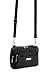 Baggallini Triple Zip Bagg,Black,One Size