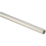 Stanley Home Designs BB8182SN4 4 Foot Long Heavy Duty Closet Rod with 1.3125 Inch Diameter, Satin Nickel