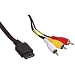 Brand New TV AV Audio Video Cable Lead composite For PS1 PS2 PS3 Sony Playstation 1, 2 or 3