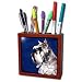   - Dogs Schnauzer - Schnauzer - Tile Pen Holders-5 inch tile pen holder