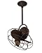 Matthews Fans BD-BZ-MTL 13" Bianca Directional Contemporary Bronze Ceiling Fan w/ Metal Blades