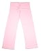 Celeritas Womens Pink Straight Leg Sweatpants/with White Logo Item Number 90001