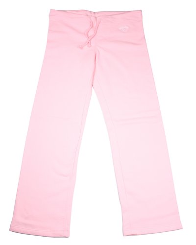Celeritas Womens Pink Straight Leg Sweatpants/with White Logo Item Number 90001