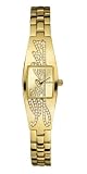 Guess - W11136L1 - Montre femme en m&eacute;tal dor&eacute; - Mouvement Quartz