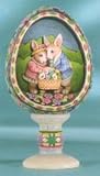 Jim Shore Easter Bunnies Egg Diorama - Display of Affection