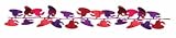 Gleam 'N Flex Red Hat Garland Case Pack 96