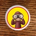 CURIOUS GEORGE POSE #020 DRAWER PULLS CABINET KNOBS