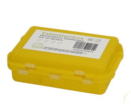 1 x Medikamentenbox Tablettenbox