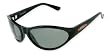 SOS Polar Max Shiny Black Maui Sunglasses w/Tac Polarized Smoke 1mm Lens