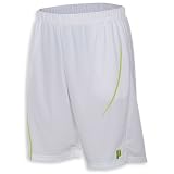 Prince Men's Silver Collection Trend Short - White/Lime Green