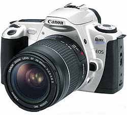 CANON EOS 300 35mm SLR FILM PHOTOGRAPHY CAMERA BODY AND LENS COMBO