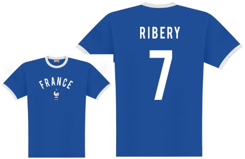 World of Football Player Shirt Frankreich Ribery – XL