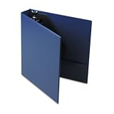 UNIVERSAL PRODUCTS / UNV20775 / D-Ring Binder w/Label Holder, 1-1/2in Capacity, Royal Blue / Sold as 1 EA