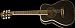 Oscar Schmidt OGHSBLH 1/2 Size Dreadnought Acoustic Guitar (Left Handed, High Gloss)