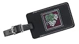 Grapes Leather Luggage Tag
