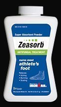 Special pack of 5 ZEASORB AF POWDER 2 5 oz