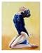 rhythmic ball Sports Art Poster Print, 24x30
