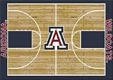 Arizona Wildcats 5 4 x 7 8 Home Court Area Rug