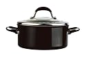 Meyer Select Advantage Non-stick Stockpot with Locking Lid, Black, 24 cm, 4.3 Litre