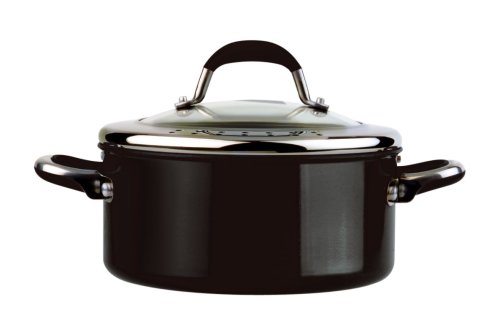 Meyer Select Advantage Non-stick Stockpot with Locking Lid, Black, 24 cm, 4.3 Litre