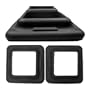 Escalade Original Health Club Step Additional Black Riser (Pair)