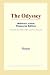 The Odyssey (Webster's Czech Thesaurus Edition)