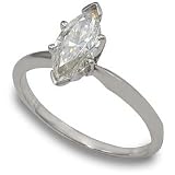 10X5mm Marquise Moissanite Solitaire